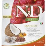 FARMINA N&D Quinoa Skin&Coat Cat Herring and Coconut Adult - aliments secs pour chatons - 300 g