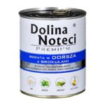 DOLINA NOTECI Premium Riches en morue avec brocoli - Croquettes pour chiens - 800 g