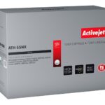 Activejet Cartouche toner ATH-55NX (remplacement de HP 55X CE255X, Canon CRG-724H ; Supreme ; 12500 pages ; noir)