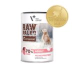 RAW PALEO Adult Monoprotein Porc - nourriture humide pour chiens - 400 g