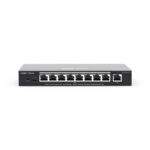 Ruijie Networks RG-ES209GC-P commutateur réseau Géré Gigabit Ethernet (10/100/1000) Connexion Ethernet, supportant l'alimentation via ce port (PoE) Noir