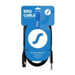 SSQ XLRJS5 - Câble XLR femelle - Jack stereo 6,3 mm, 5 m