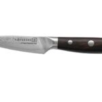 Paring Kohersen Elegance Ebony Wood Coupe-légumes en acier Damas 8,9 cm