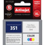 Activejet Encre AH-351R (remplacement HP 351 CB337EE; Premium; 9 ml; couleur)
