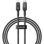 Baseus Unbreakable Câble USB C vers iP 1 m 20 W Noir