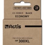 Actis Encre KH-300BKR (remplacement HP 300XL CC641EE ; Standard ; 15 ml ; noir)