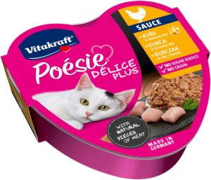 VITAKRAFT POESIE DELICE PLUS Poulet - nourriture humide pour chats - 85g