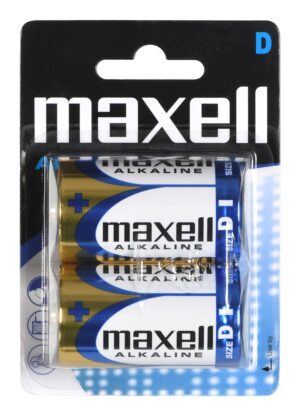 Maxell 161170 pile domestique Batterie à usage unique D Alcaline