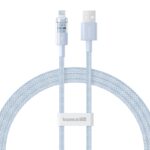 Baseus Gem Câble de charge rapide USB vers IP 2,4A 1 m Bleu