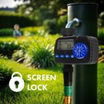 Programmateur d'arrosage électronique GreenBlue, programmateur, alimentation 2x1.5V AA, GB390