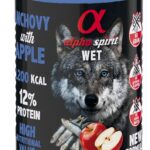 ALPHA SPIRIT WET Anchois avec pomme - nourriture humide pour chien - 400g