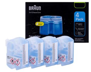 Braun 4 pack Cartouche de nettoyage