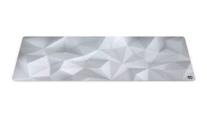 ENDORFY Tapis de souris Crystal Onyx White XL
