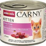 ANIMONDA Carny Kitten Baby-Pate - de croquettes pour chat - 200 g