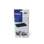 SAVIC Filtre à charbon pour bac à litière Nestor – 15×10 cm