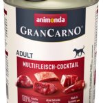 animonda GranCarno multi meat cocktail Bœuf, Poulet, Jeu, Cœur, Dinde Adulte 800 g