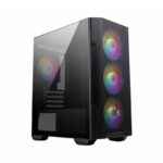 MSI MAG FORGE M100R unité centrale Micro Tower Noir, Transparent