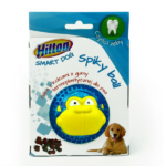 HILTON Dog spiky ball - Jouet pour chien - 8 cm