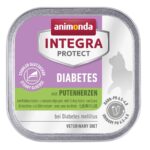 ANIMONDA Integra Protect Diabetes Turkey hearts - nourriture humide pour chat - 100g