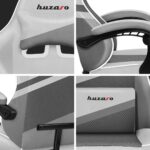 Chaise de jeu - Huzaro Force 4.4 White Mesh
