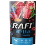 DOLINA NOTECI Rafi Agneau, myrtille, canneberge - aliments humides pour chiens - 500g