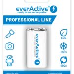 Piles rechargeables EverActive Ni-MH 6F22 9V 320 mAh Professional Line