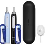 Braun Oral-B iO 3 set de brosses à dents électriques DUO BLACK & BLUE