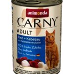 ANIMONDA Carny Adult Beef with cod and parsley - nourriture humide pour chat - 400g