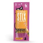 SCHESIR Stix Crème de poulet - gourmandise pour chat - 6x15g