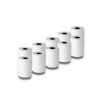 Qoltec 51896 Rouleau thermique 57 x 20 | 55g/m2 | 10 pièces | sans BPA