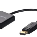 Lanberg AD-0007-BK câble vidéo et adaptateur 0,1 m DisplayPort DVI-D Noir