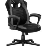 Huzaro FORCE 2.5 GREY MESH Fauteuil de gaming Siège respirant Noir, Gris