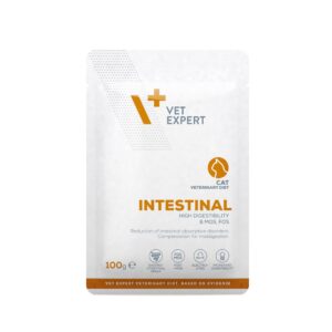 VET EXPERT Veterinary Diet Intestinal Cat - aliment humide pour chats - 100g