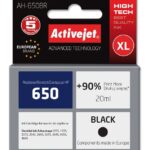 Activejet Encre AH-650BR (remplacement HP 650 CZ101AE; Premium; 20 ml; noir)