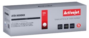 Activejet Toner ATB-3600NX pour imprimantes Brother; Remplacement Brother TN3600XL; Suprême; 6000 pages; noir)