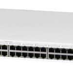Mikrotik CRS354-48P-4S+2Q+RM commutateur réseau Géré L3 Gigabit Ethernet (10/100/1000) Connexion Ethernet, supportant l'alimentation via ce port (PoE) 1U