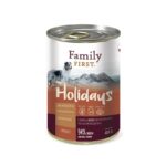 FAMILY FIRST Holidays Adult Lamb, Beef, Potato - Aliments humides pour chiens 400g