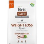 BRIT Care Hypoallergenic Adult Weight Loss Rabbit - aliments secs pour chiens - 3 kg