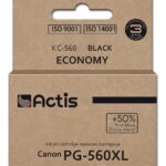 Actis KC-560 Encre pour imprimante Canon, remplacement PG-560XL ; Suprême ; 22ml ; noir. Imprime 50% de plus que l'OEM.