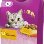 WHISKAS Cat Adult avec du poulet - nourriture sèche pour chats - 7 kg