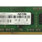 AFOX SO-DIMM DDR3 8GB module de mémoire 4 Go 1600 MHz