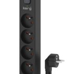 KERG multiprise avec disjoncteur-4 prises 16A 1,5m