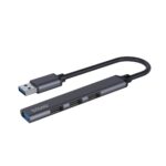 SAVIO AK-70 Hub USB-A - 3 × USB-A 2.0, 1 × USB-A 3.1 GEN 1, 4-en-1, 5 Gbps