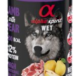 ALPHA SPIRIT WET Agneau à la poire - nourriture humide pour chien - 400g