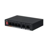Dahua Technology PFS3006-4ET-60 Non-géré L2 Fast Ethernet (10/100) Connexion Ethernet, supportant l'alimentation via ce port (PoE) Noir