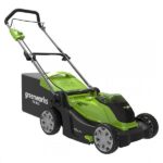 Tondeuse à gazon sans fil 40V 4Ah 41 cm Greenworks G40LM41K4 - 2504707UB
