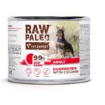 RAW PALEO Duoprotein Beef & Rabbit Adult - nourriture humide pour chien - 200g