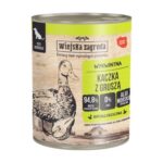 WIEJSKA ZAGRODA Duck with pear - nourriture humide pour chien - 800g