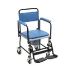Chariot de toilette pliant Bleu