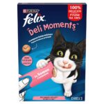 PURINA Felix Deli Moments Salmon - Friandise pour chat - 4x10g
